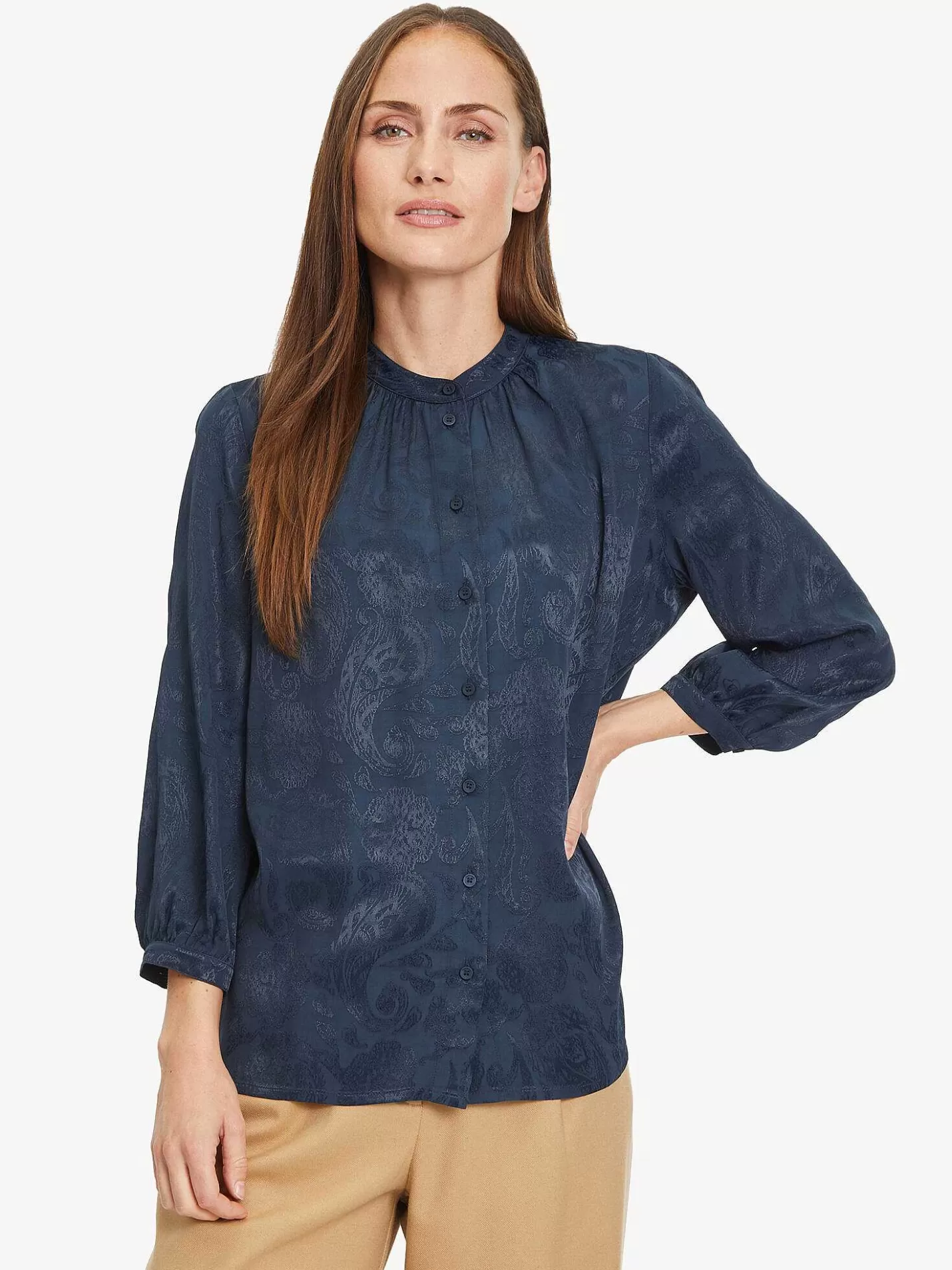 Tamaris Boho Bluse - Blauw