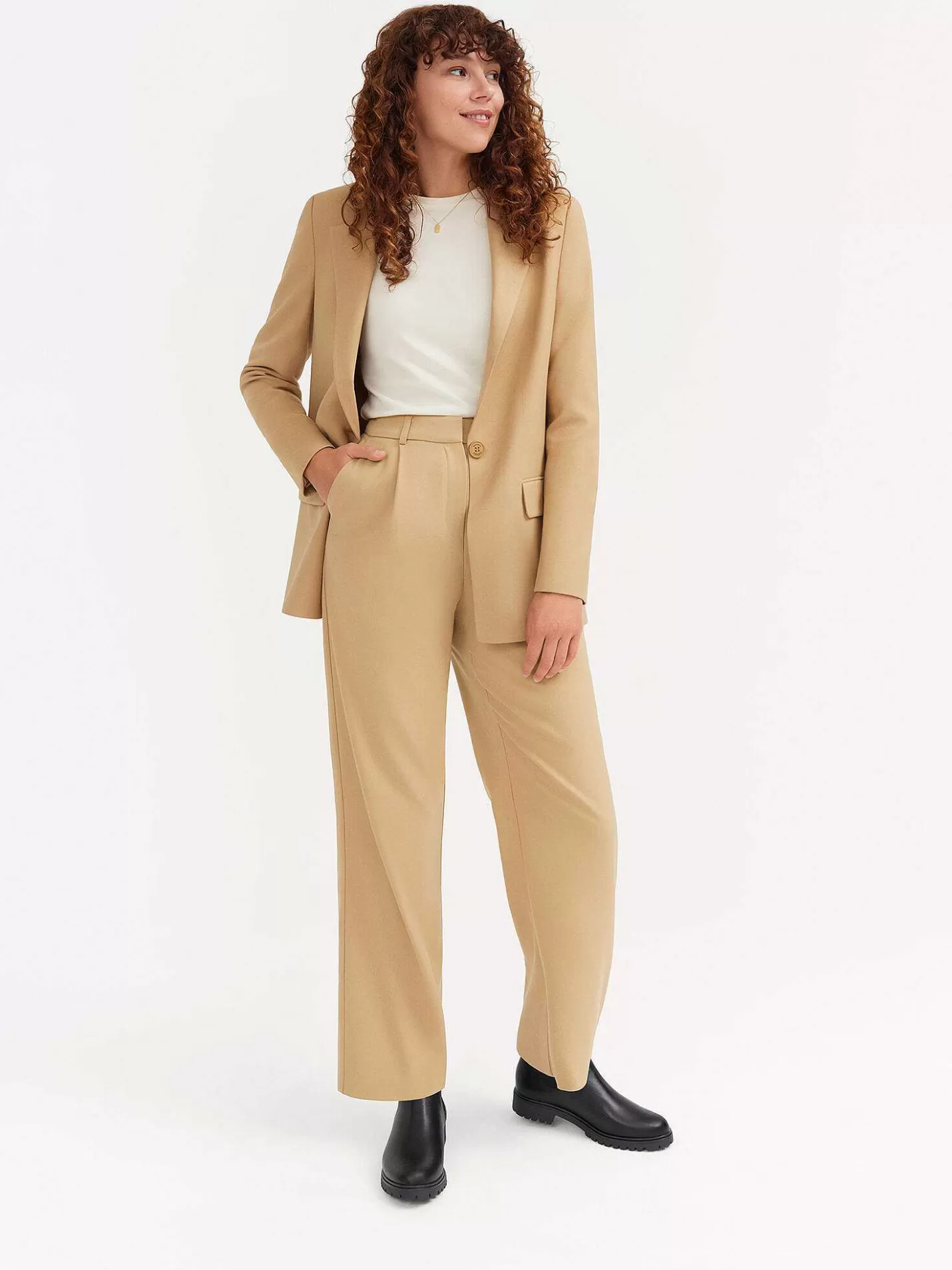 Tamaris Broek - Beige