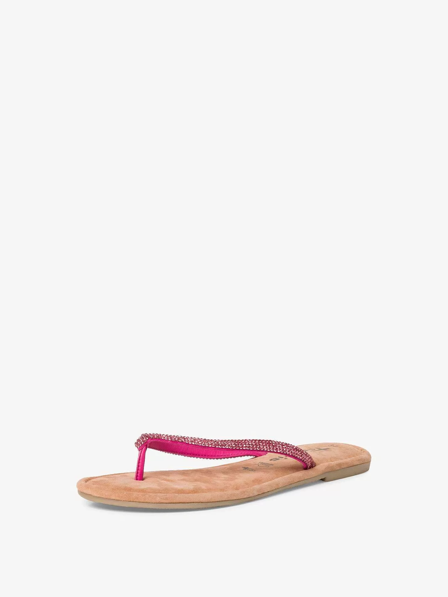 Tamaris Leren Flip Flops - Pink