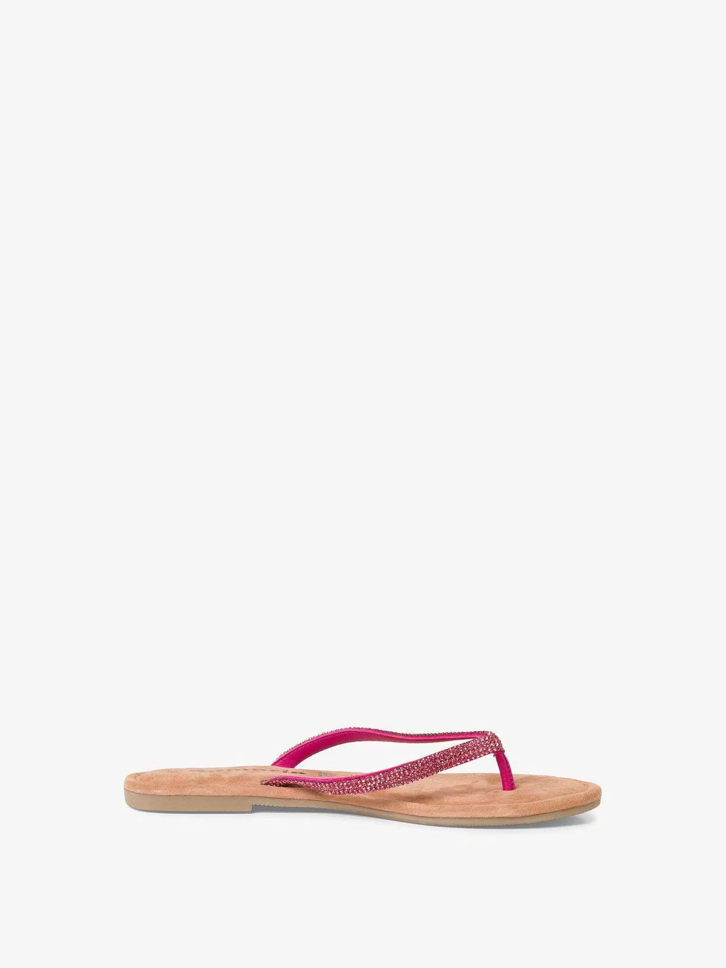 Tamaris Leren Flip Flops - Pink