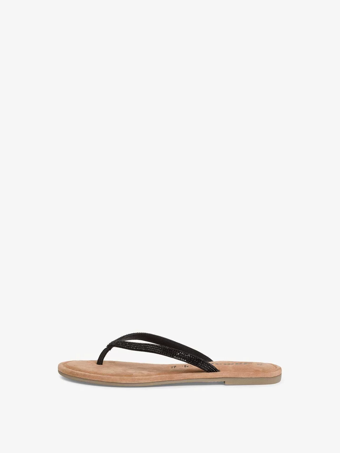 Tamaris Leren Flip Flops - Zwart