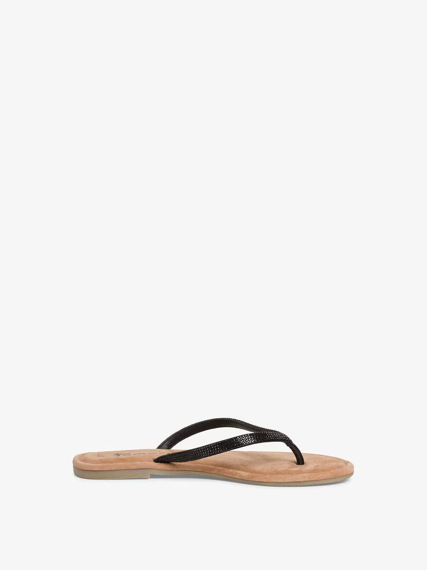 Tamaris Leren Flip Flops - Zwart