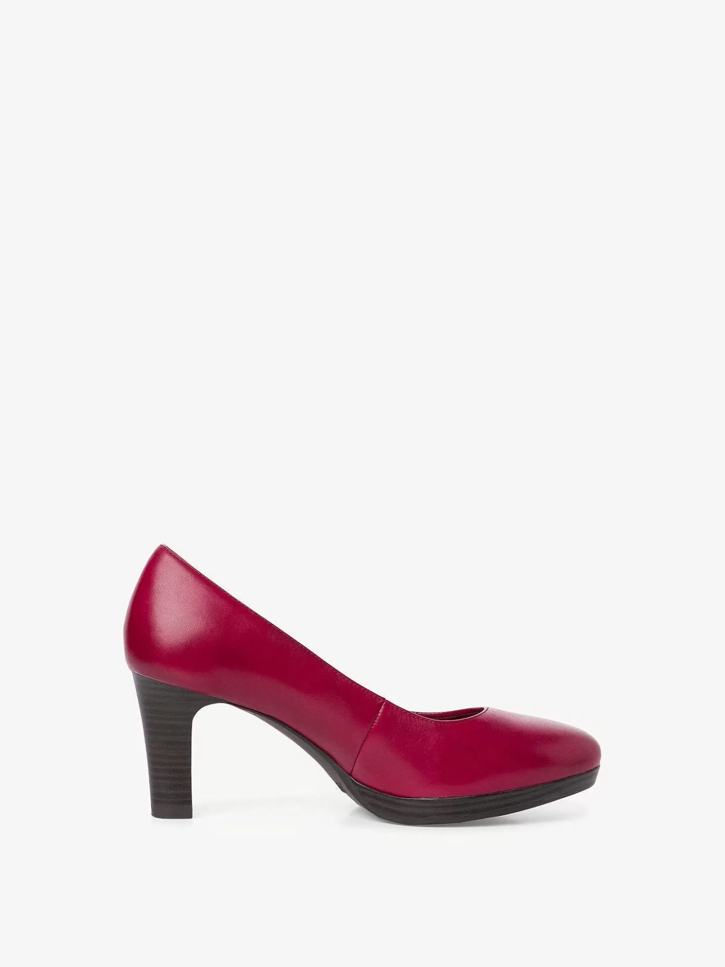 Tamaris Leren Pumps - Rood