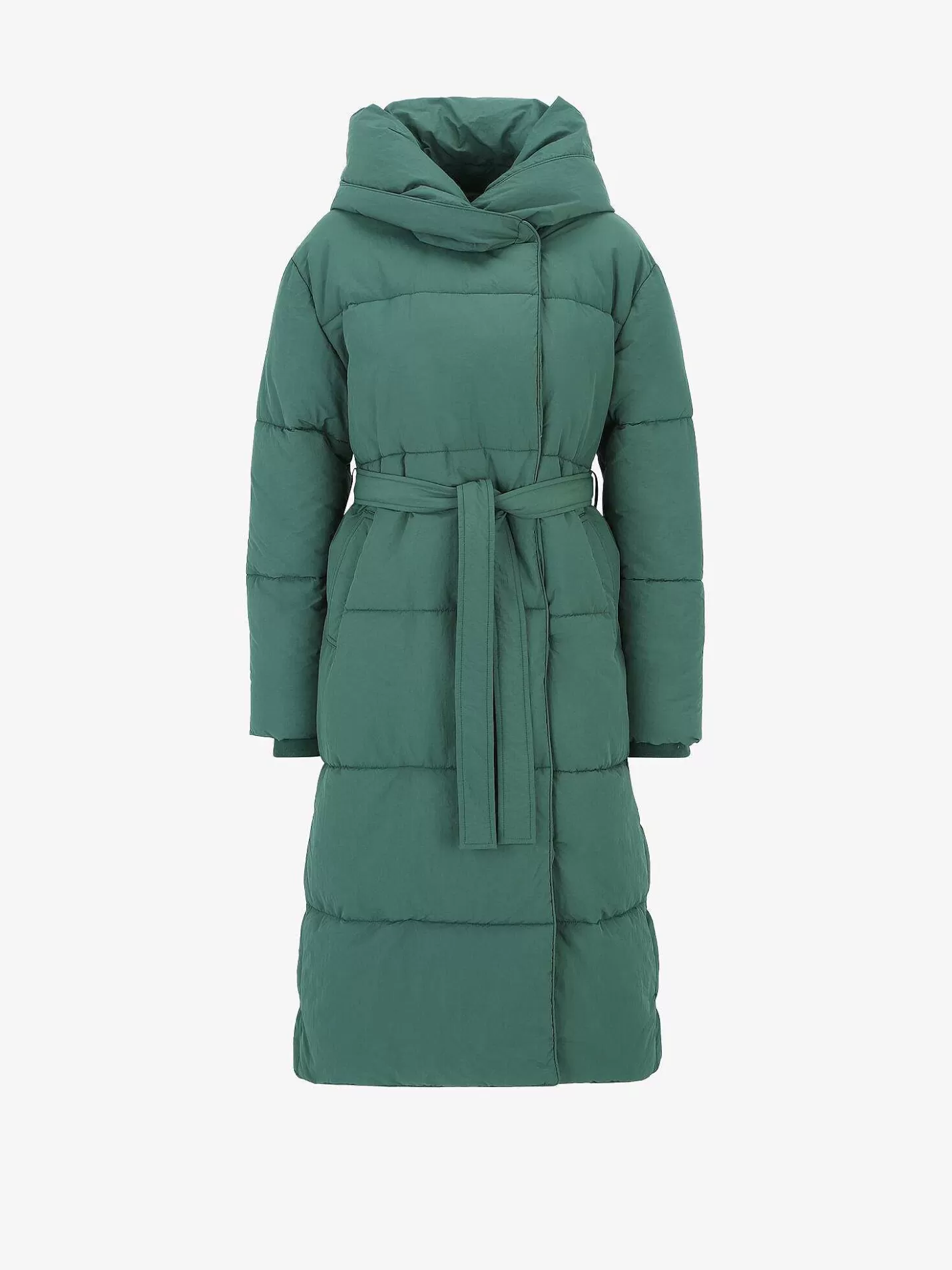 Tamaris Trenchcoat - Groen Warme Voering