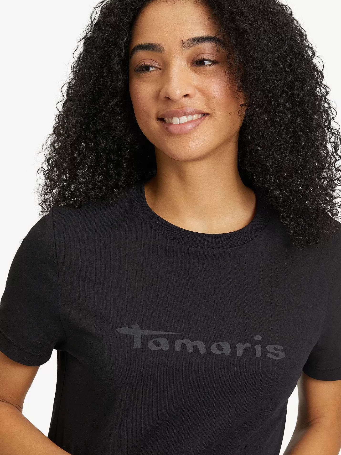 Tamaris T-Shirt - Zwart