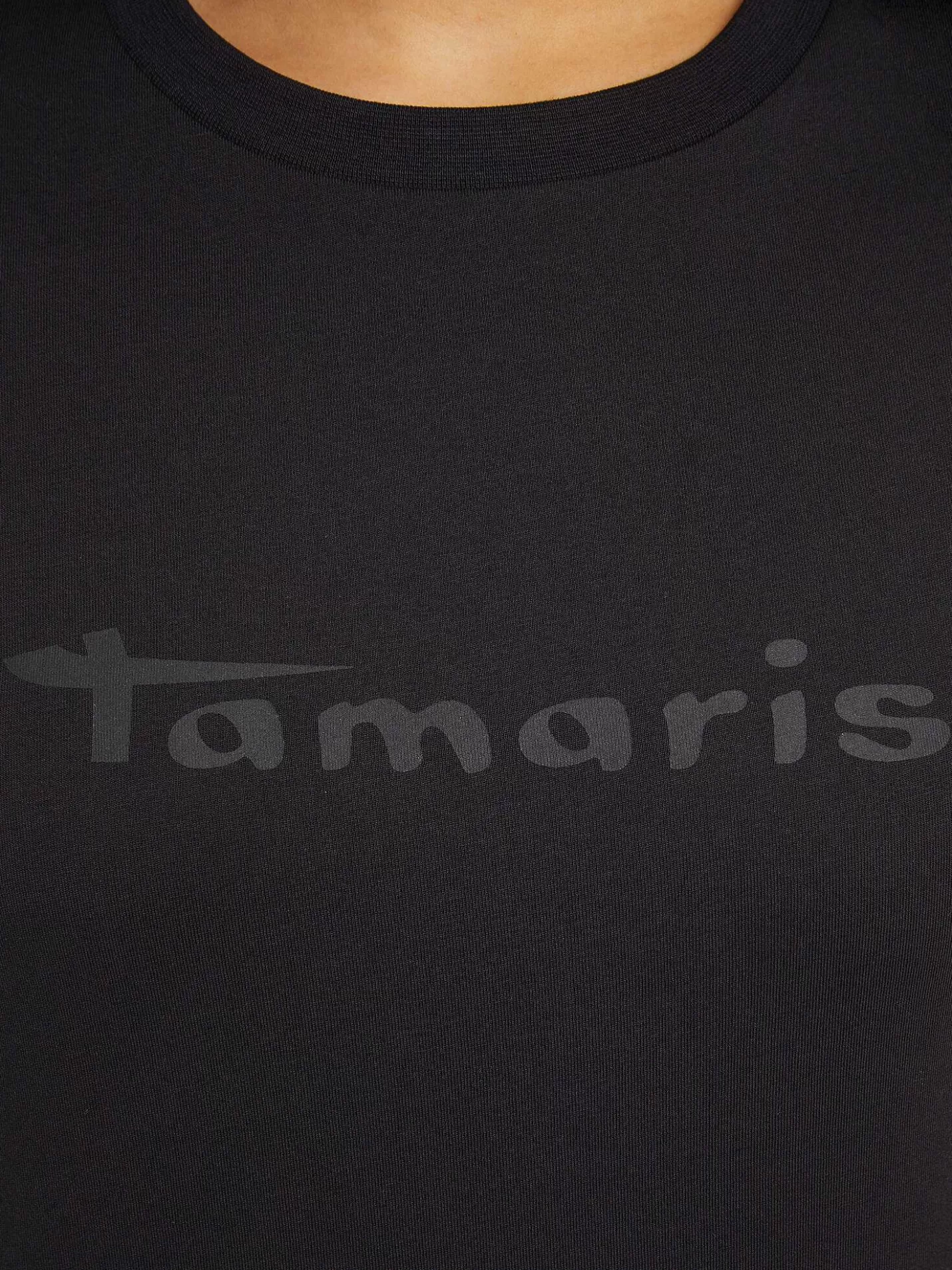 Tamaris T-Shirt - Zwart